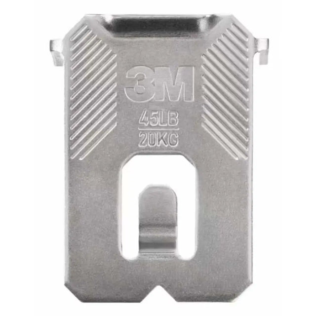 Metal clip with 3M branding on a white background