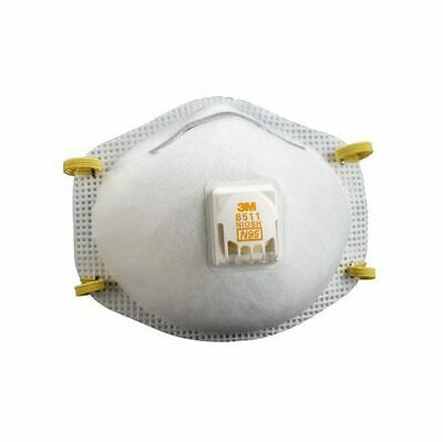 3M P2 N95 Sanding Fibreglass Valve Respirator Mask 8511HB2-2C-PS