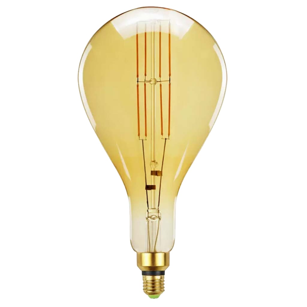 A160 Filament GLS LED Light Bulb E27 240V 8W W/W
