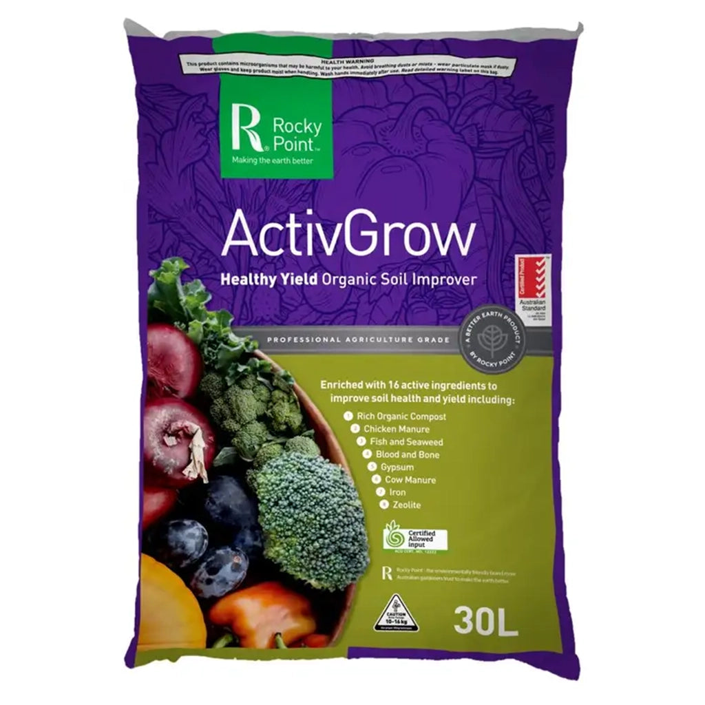 ActivGrow Organic Top Soil Improver 30L