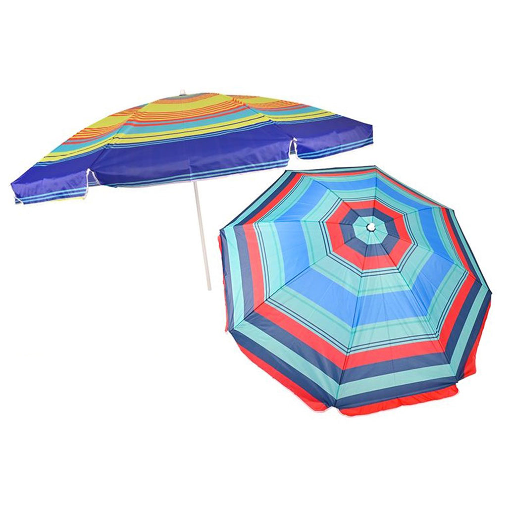 Beach Umbrella Colourful Stripe 2M SUM-787