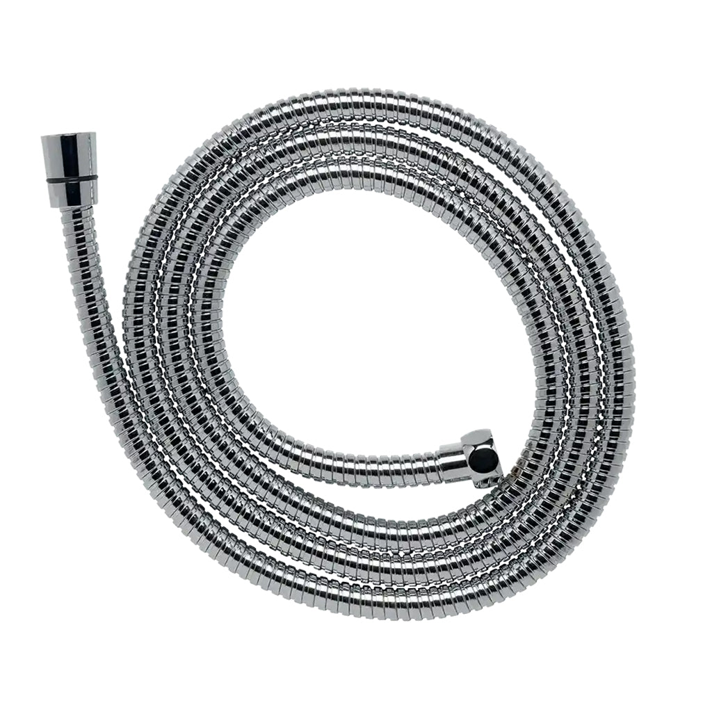 Brasshards Shower Hose Double Interlock Stainless Steel 1.5M 15HA702C