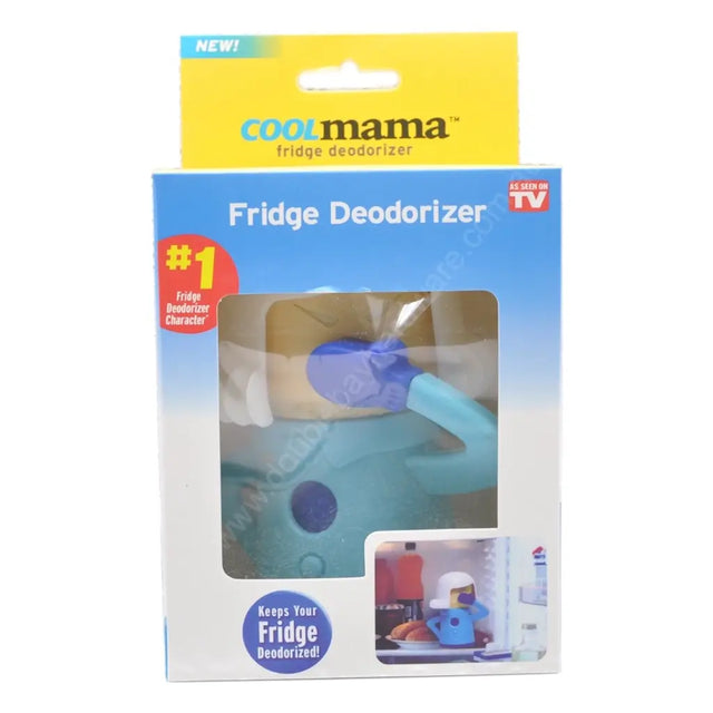 Cool Mama fridge deodorizer packaging on a white background