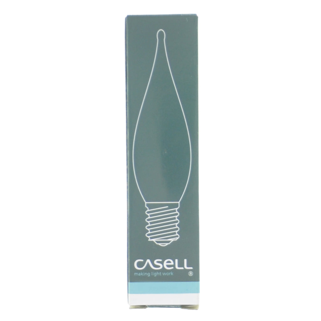 Casell GS1 Candle Incandescent Light Bulb E14 240V 15W Clear