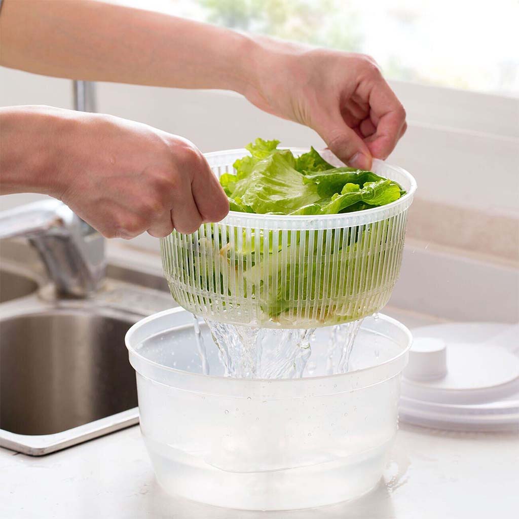 Cassia Quick Drying Lettuce Salad Spinner 1.55L KT-1011