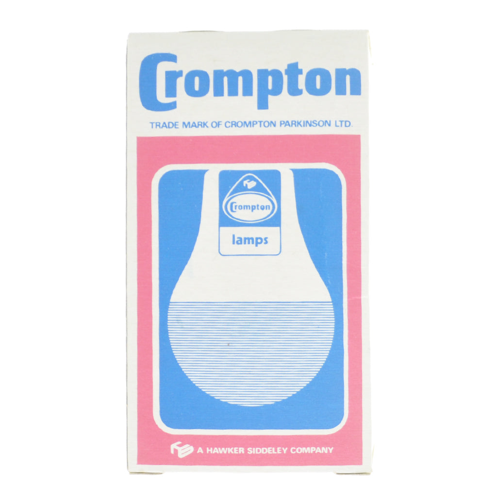 Crompton Crown Silver Top Incandescent Light Bulb E27 250V 60W 11115