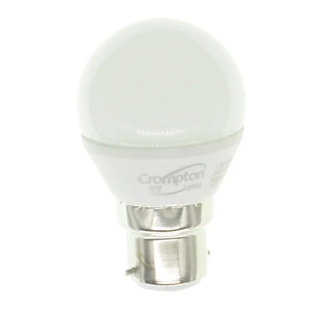 Crompton LED bulb on a white background