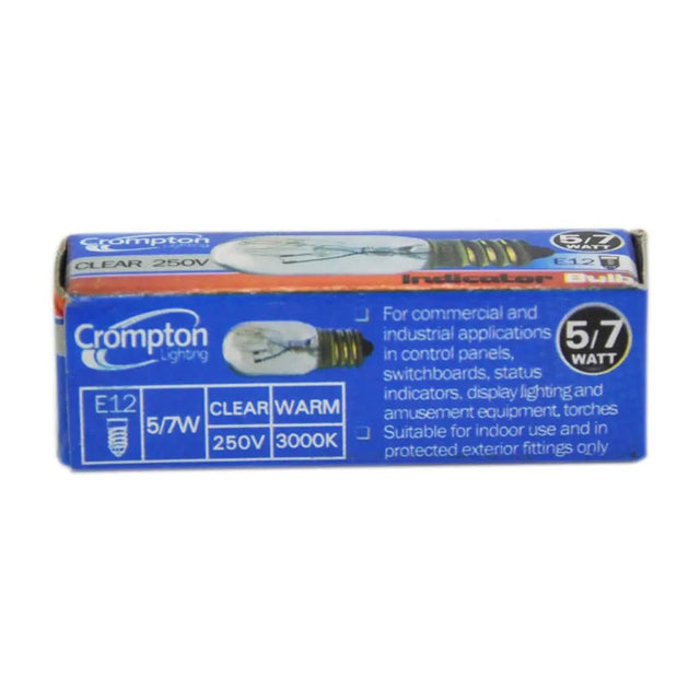 Crompton lighting bulb packaging on a white background