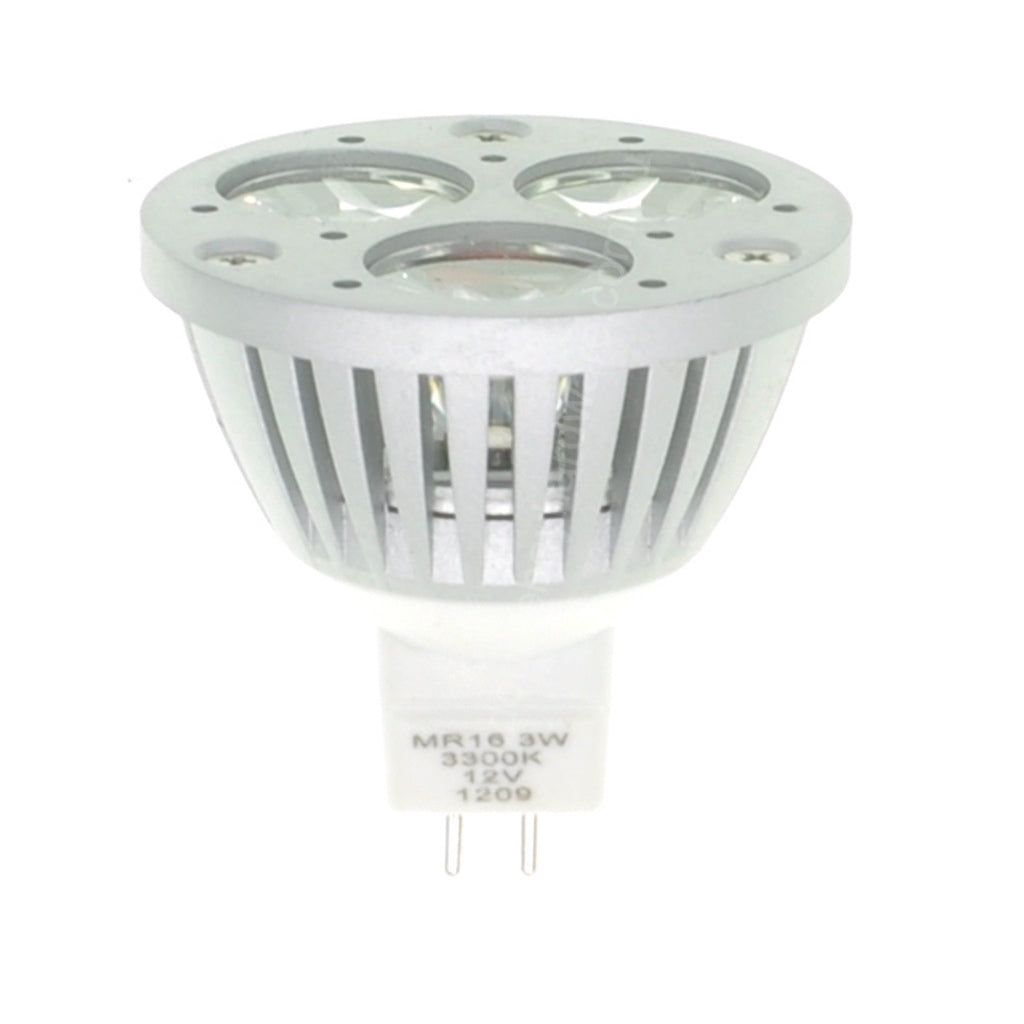 Crompton MR16 LED Light Bulb GU5.3 12V 3X1W W/W 26116