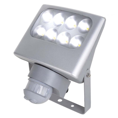 Crompton Weather Resistant inbuilt LED Floodlight with Sensor 8x3Watt LEDs 27131