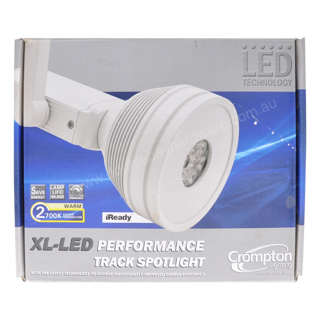 Crompton XL-LED Performance Track Spotlight 7x3W W/W 27031