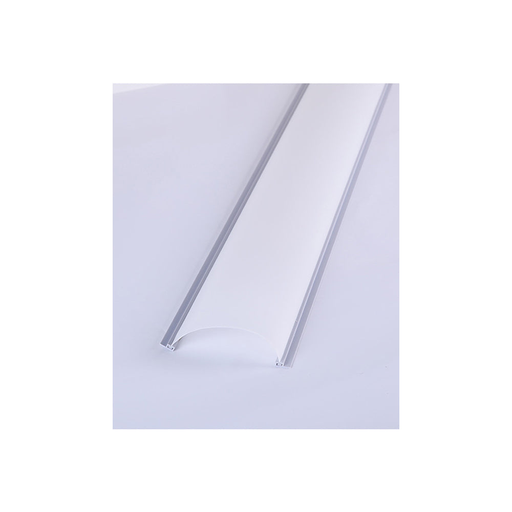 Door Finger Guard 23X130cm White Frosted Hard PP For 180° Open Door