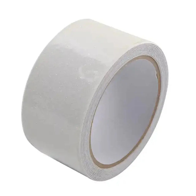 Roll of white tape on a white background