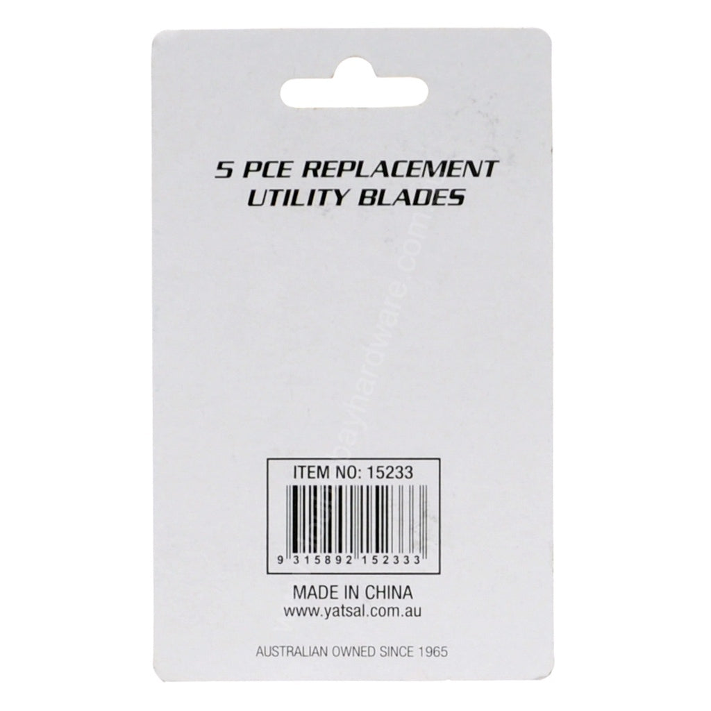 DURAMAX Heavy Duty Utility Blades 5PCS 15233