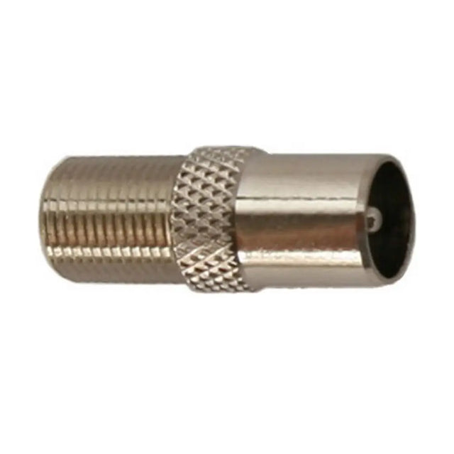Metal connector on a white background