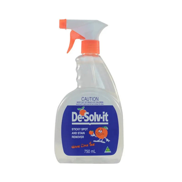 De-Solv-it spray bottle on a white background