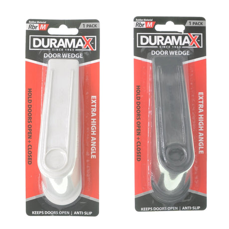 Duramax Black or White Rubber Door Stopper HAR-726