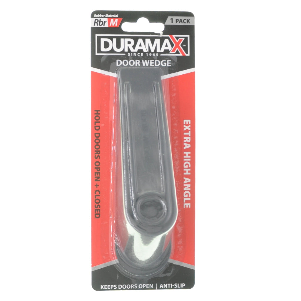 Duramax Black or White Rubber Door Stopper HAR-726