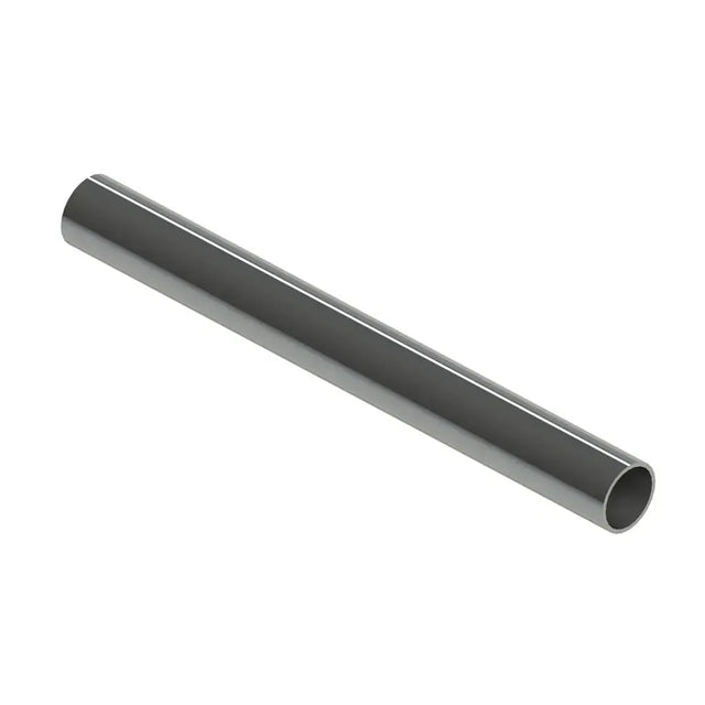 Metallic cylindrical object on a white background