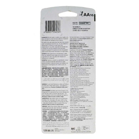 Energizer Max Plus AA Battery 16Pcs LR6