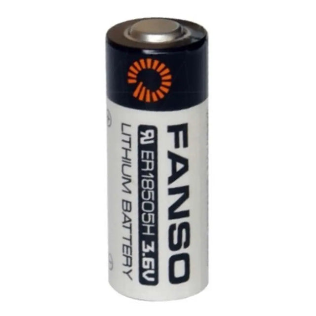 Lithium battery with FANSO branding on a white background