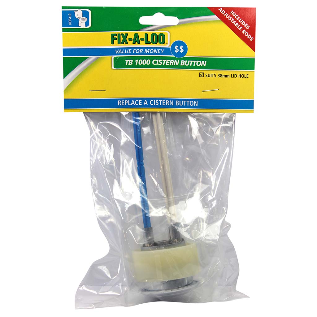 FIX-A-TAP TB1000 Cistern Button & Flange 241160