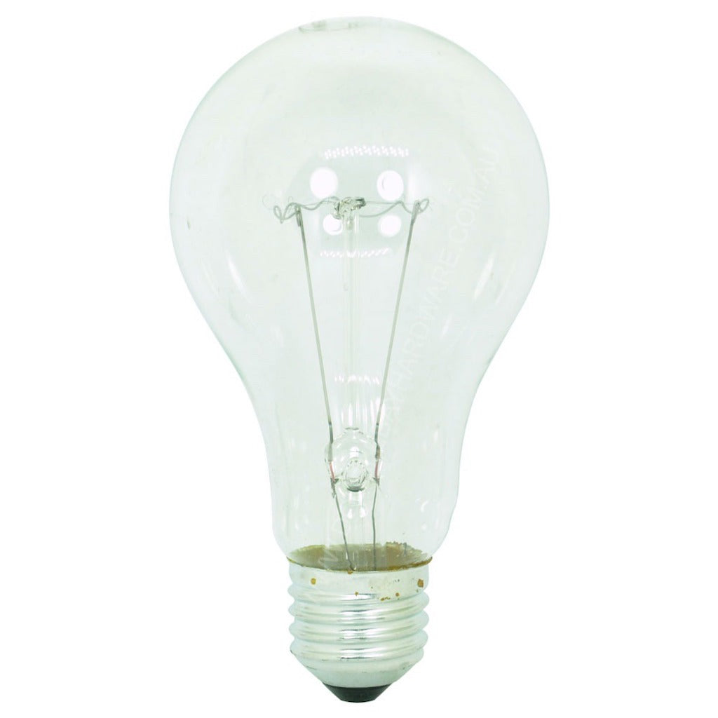 Fangyuan GLS High Wattage Incandescent Light Bulb E27 240V 200W Clear