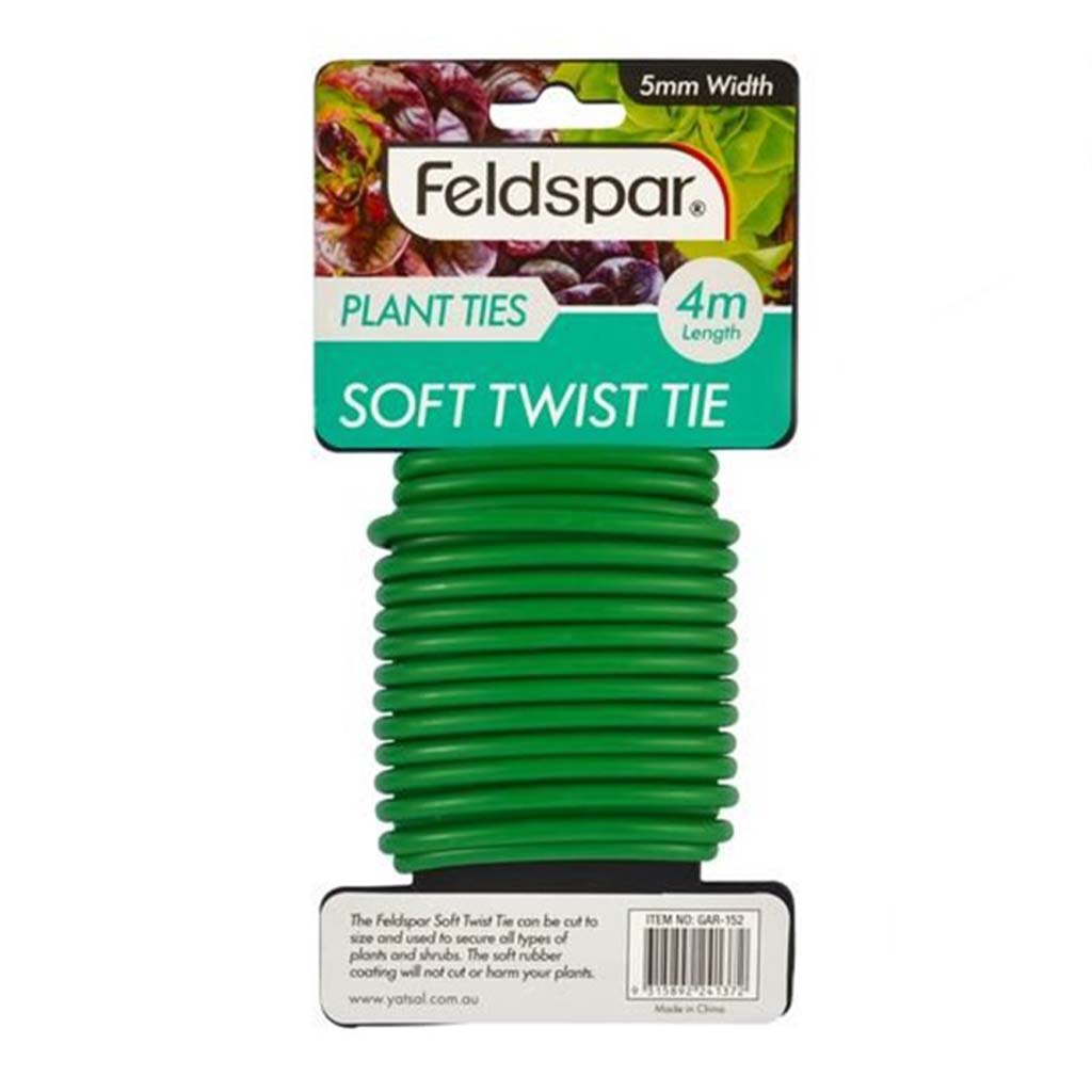 Feldspar Soft Twist Plant Tie 5mm X 4m GAR-152