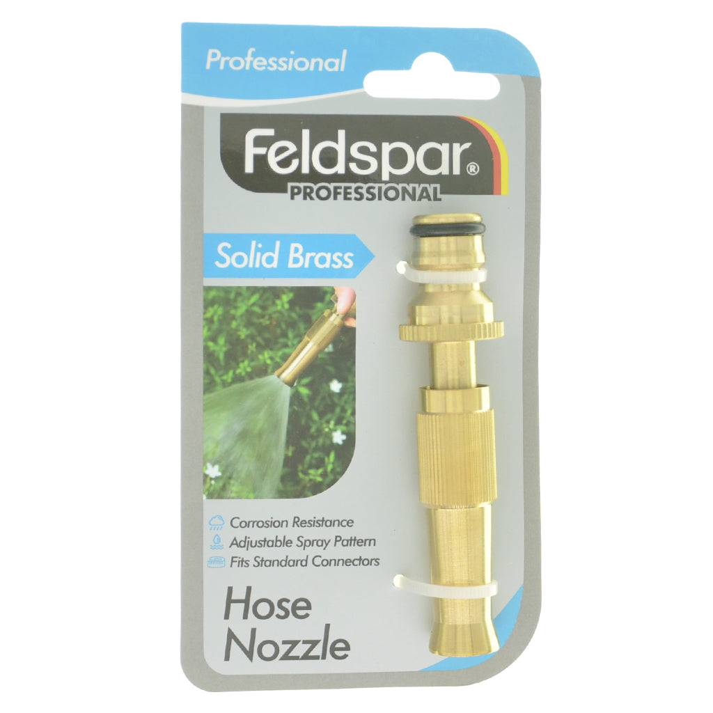 Feldspar Solid Brass Hose Nozzle 12mm GAR-322