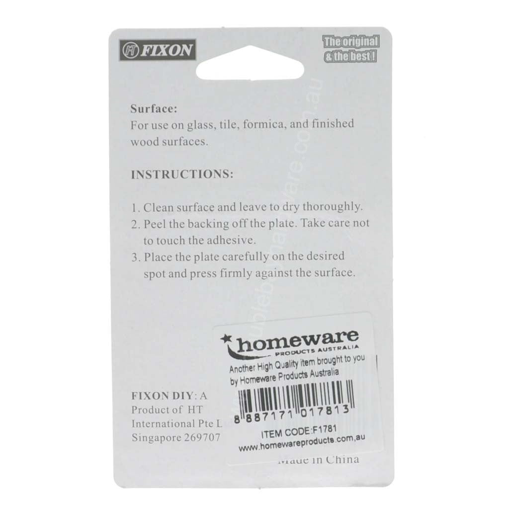 Fixon Adhesive House Number 1 Sign 59x49x2mm F1781