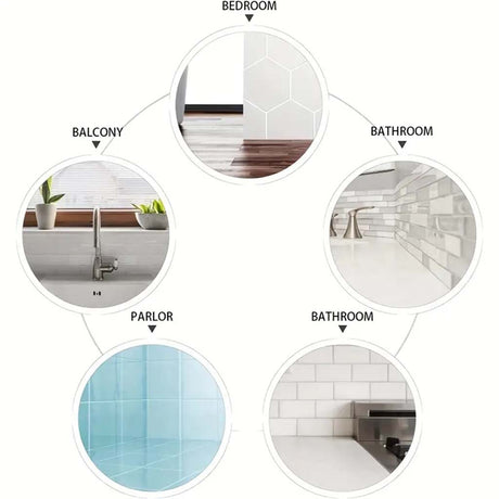 Flysea Grout Tile Pen White