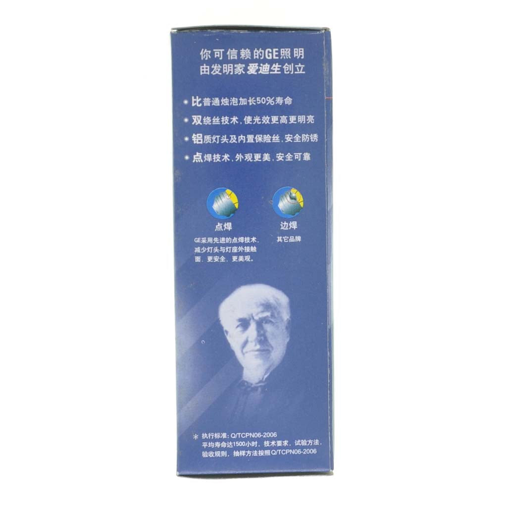 GE Candle Incandescent Light Bulb E14 240V 60W Clear 703166