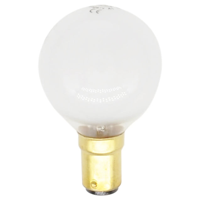 GE Fancy Round Incandescent Light Bulb B15 240V 60W Pearl