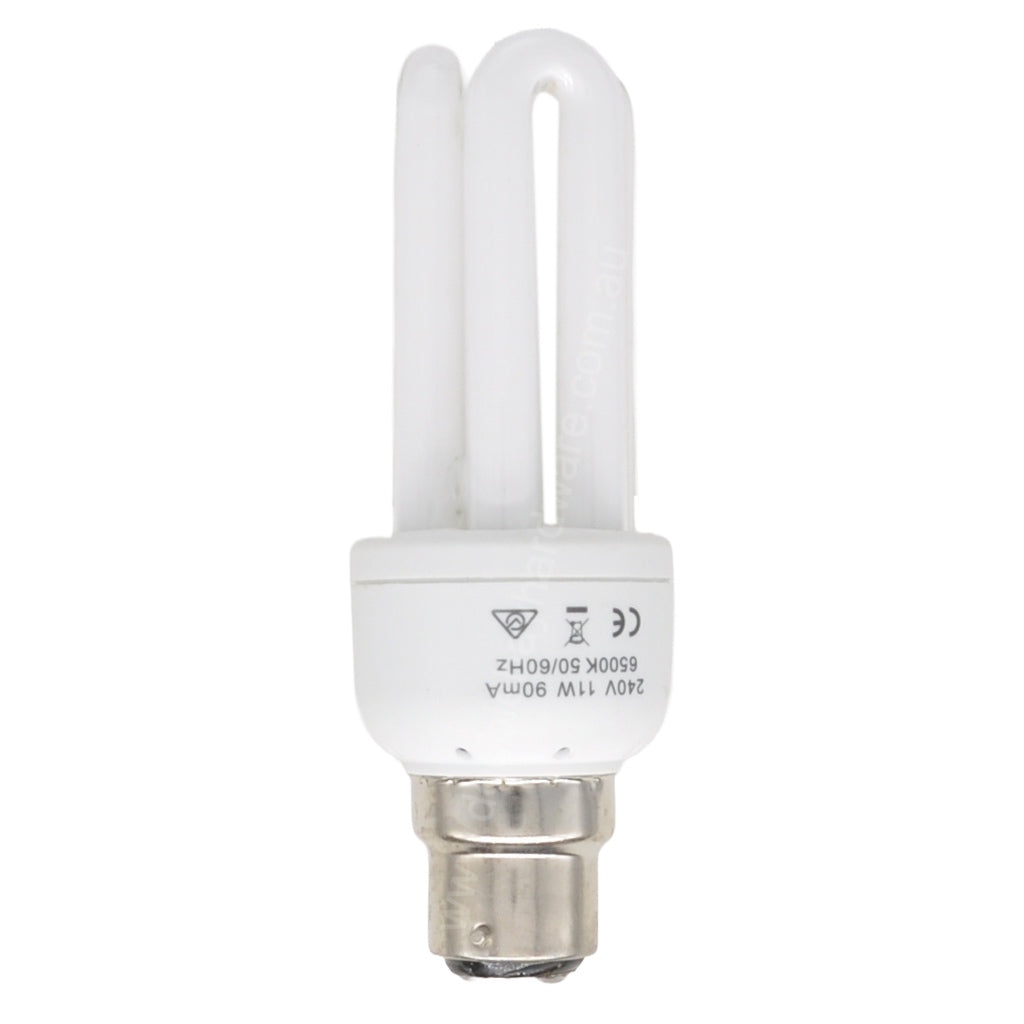 GLOBAL Energy Saving Light Bulb B22 240V 11W C/W
