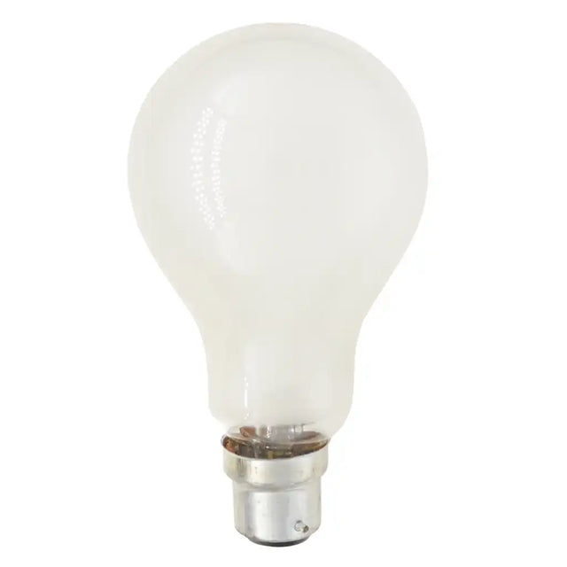 GLS B22 240V 200W Pearl High Wattage Incandescent Light Bulb