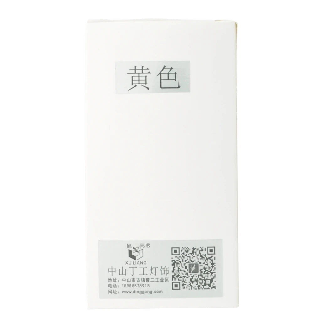 GLS Coloured Incandescent Light Bulb B22 240V 40W Yellow