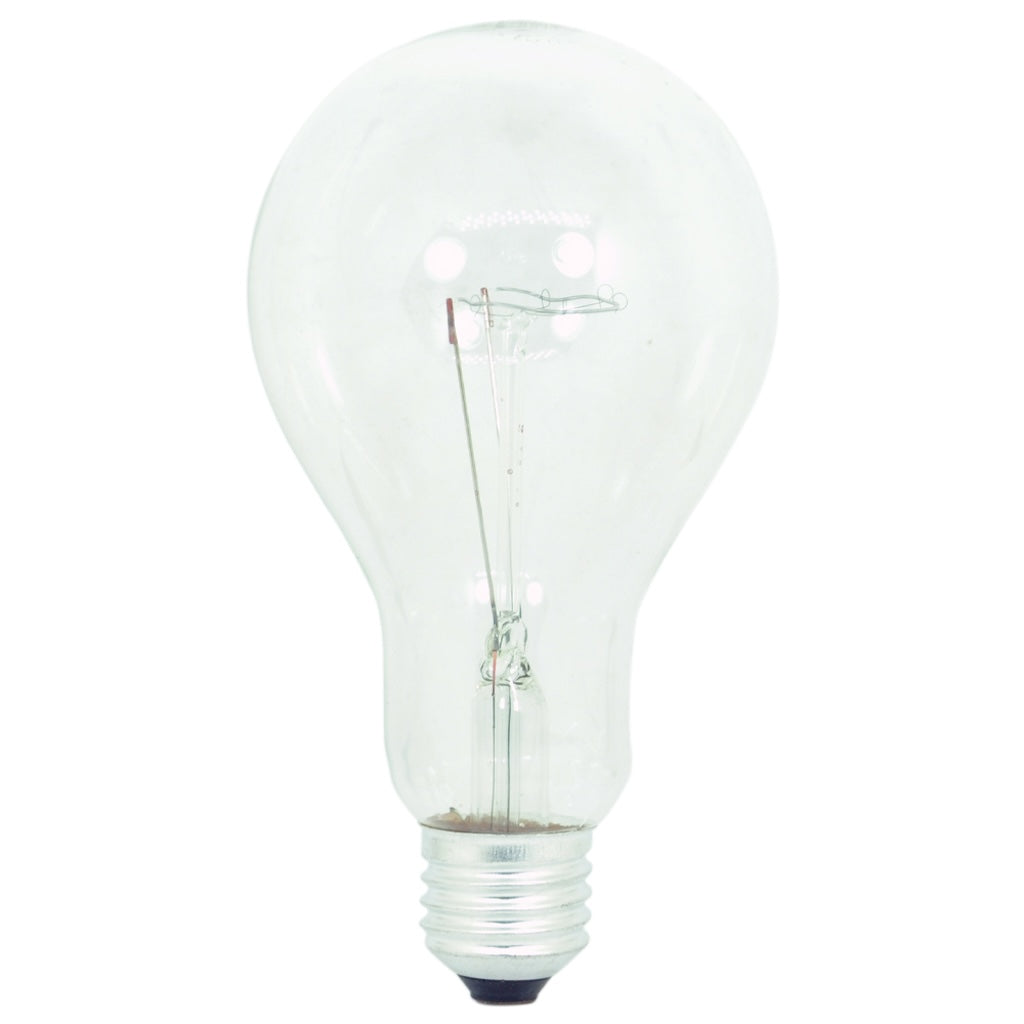 GLS High Wattage Incandescent Light Bulb E27 240V 150W Clear