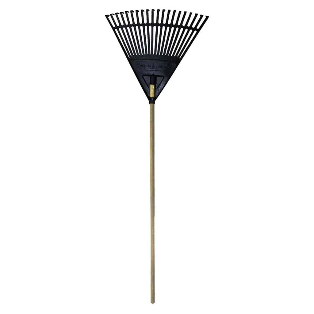450mm wood handle leaf rake