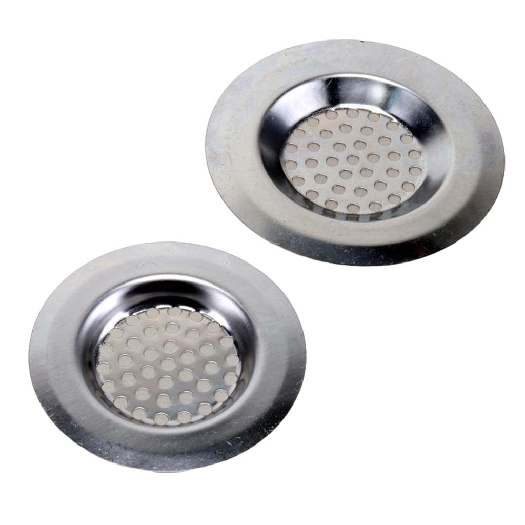 HANDY HARDWARE Stainless Steel Sink Strainers 66mm and 78mm 173693