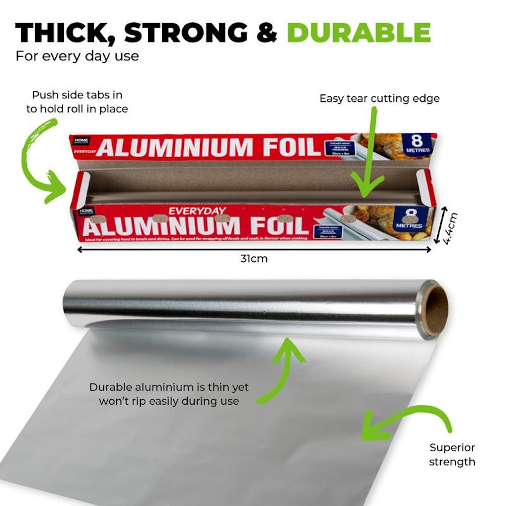 Aluminium Foil 30cm X 8M