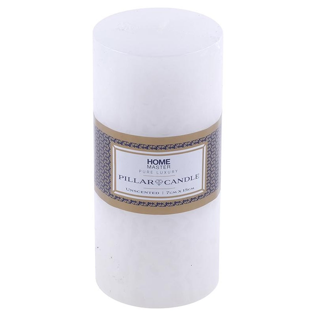 Pillar Candle Unscented 7x15cm 45 Hours