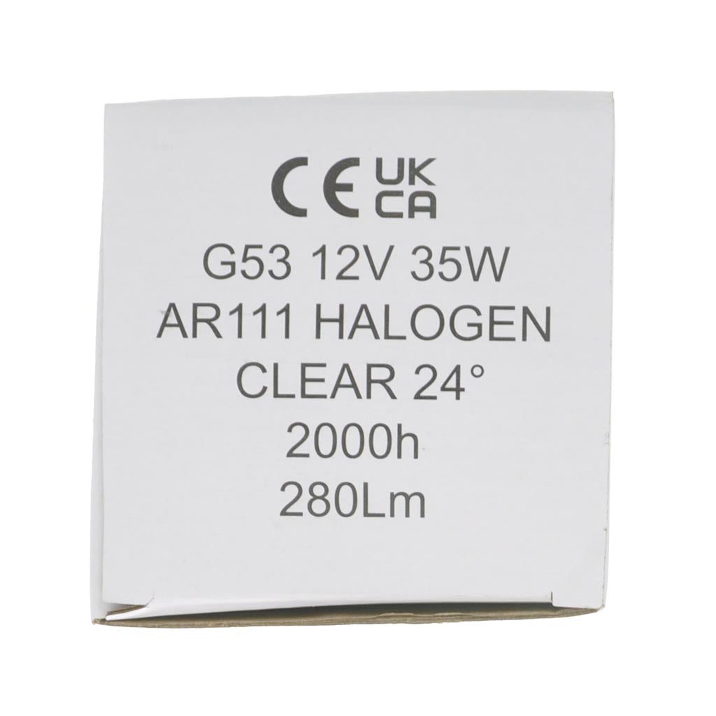 Halogen AR111 G53 12V 35W 24° M353