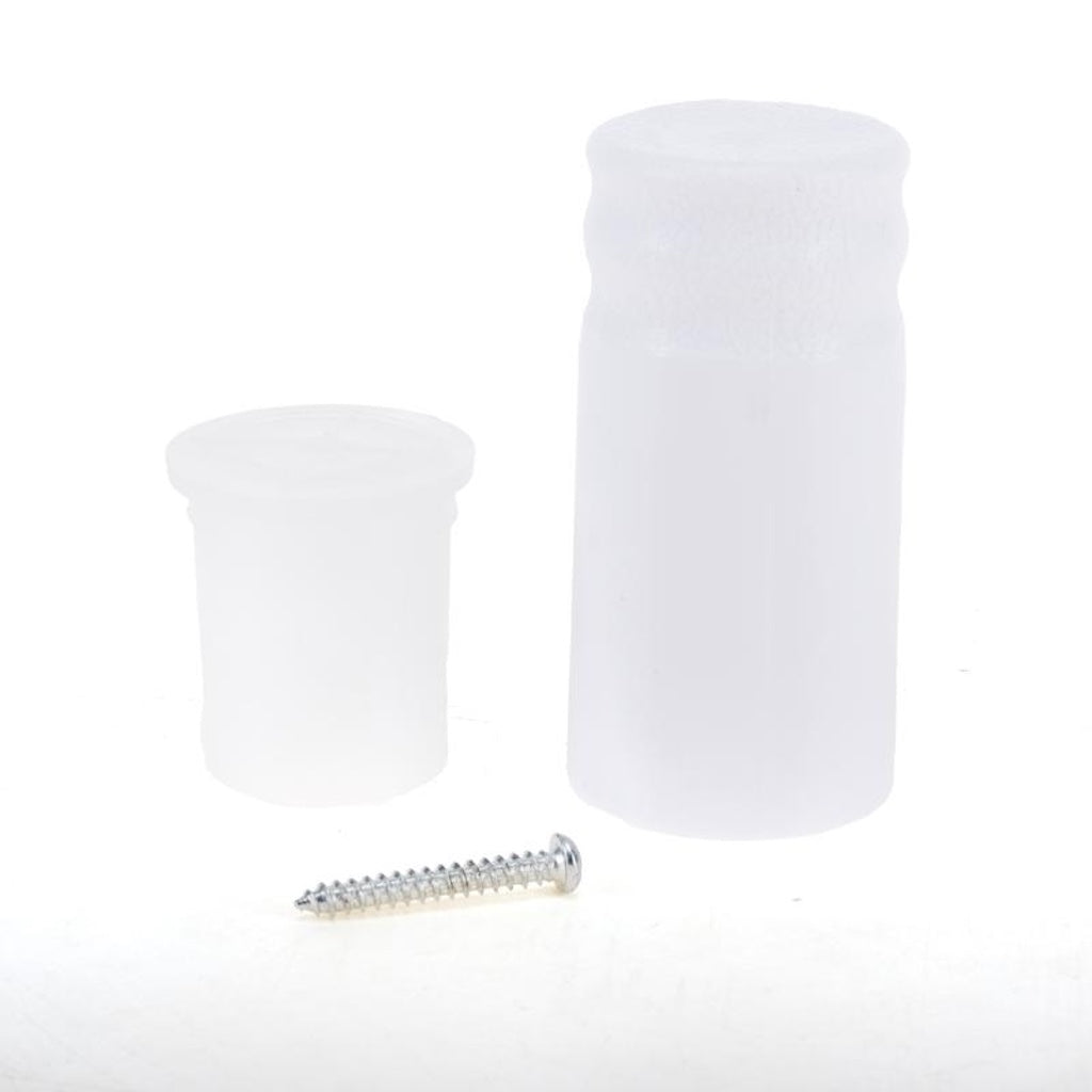 Handy Hardware Door Stopper White 35x73mm 238538