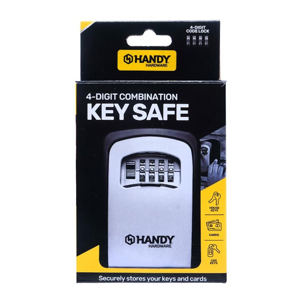 Handy Hardware Wall Mounted 4-Digit Combination Key Safe 279395