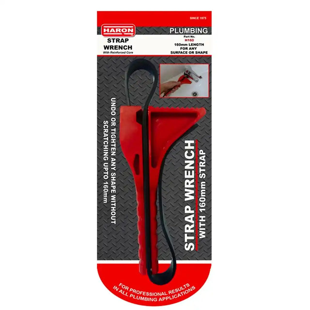 Haron strap wrench packaging on a white background