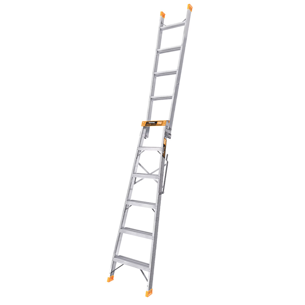 Hurricane Trade-Lite Double Purpose Aluminium Ladder 1.8-3.2M 150Kg HW0834