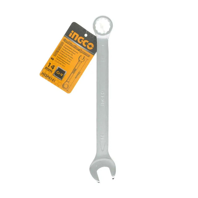 Wrench with a tag displaying the brand 'INGCC' on a white background