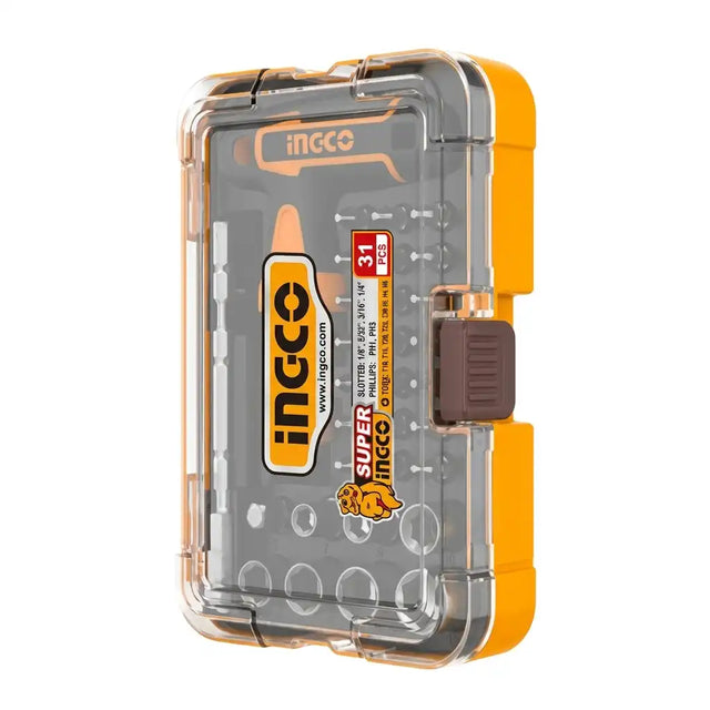 Ingco Trade T-Handle Wrench Screwdriver Set 31 Pcs HKSDB0318