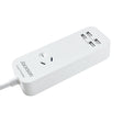Jackson Powerboard 1 Socket With 4 USB Fast Charge 0.9m PT3USB3A