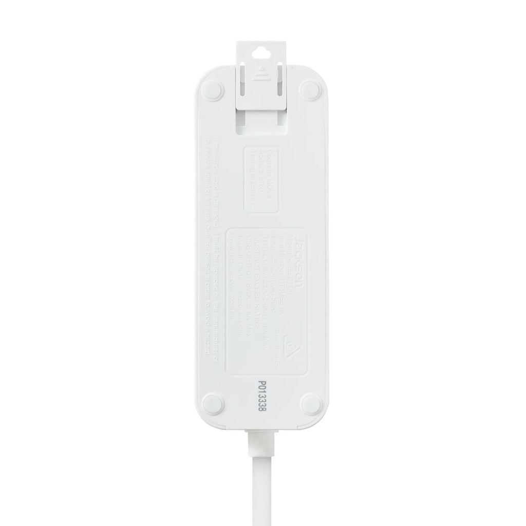 Jackson Powerboard 1 Socket With 4 USB Fast Charge 0.9m PT3USB3A